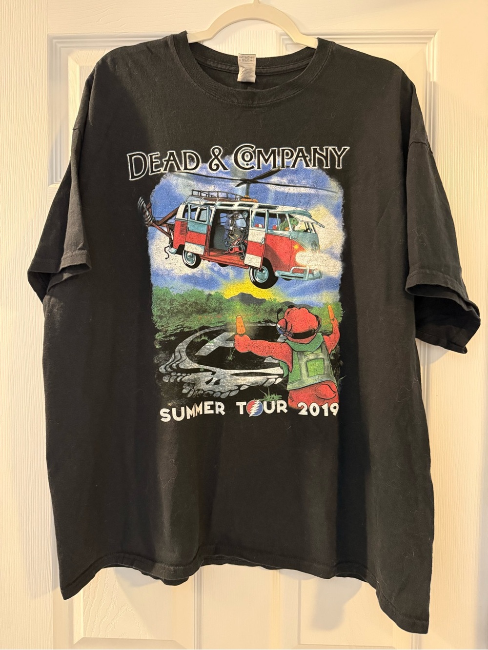 Gildan Black Dead & Company Summer Tour 2019 Graphic Tee